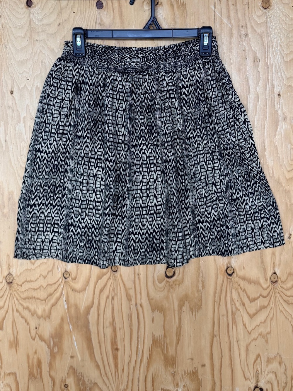 Mossimo Tribal Print Mini Skirt High Waist Flowy Size M